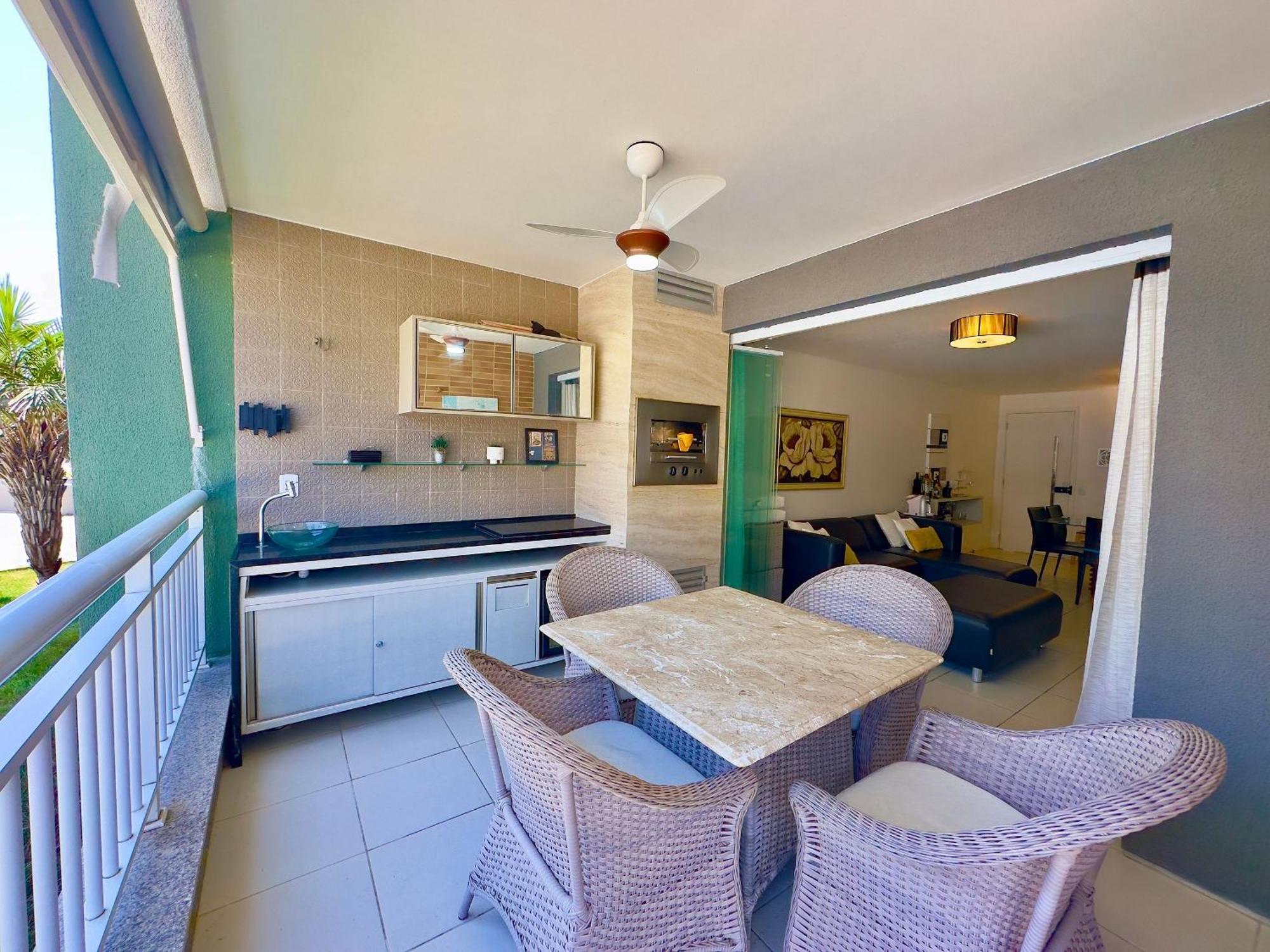 Terramaris - Aptos Vista Mar, Pe Na Areia, Vizinho Ao B Park Aquiraz Bagian luar foto